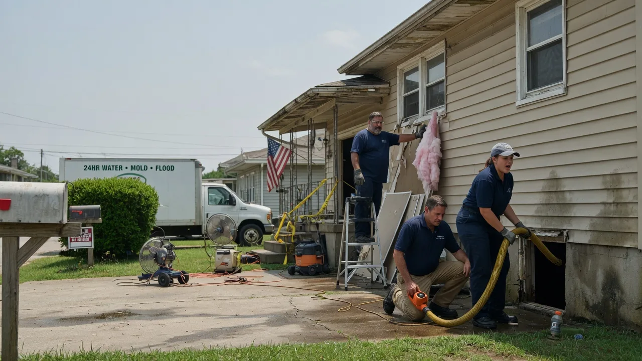 Water Damage Repair in La Crosse, KS near me